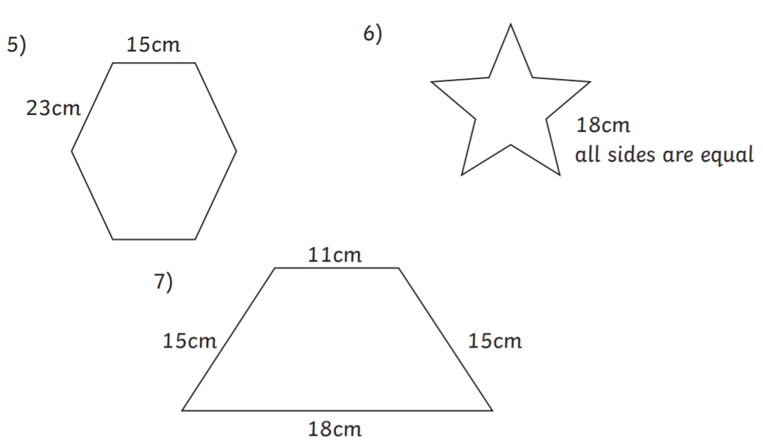 perimeter homework year 4