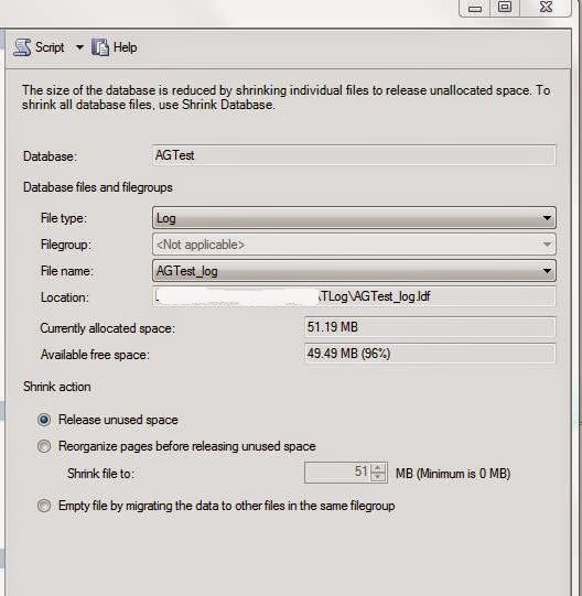 SQL Server Transaction Log Backups on Availability databases