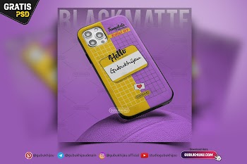 Mockup Blackmatte iPhone 12 Pro Max