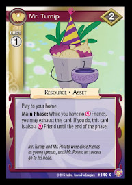 My Little Pony Mr. Turnip Absolute Discord CCG Card