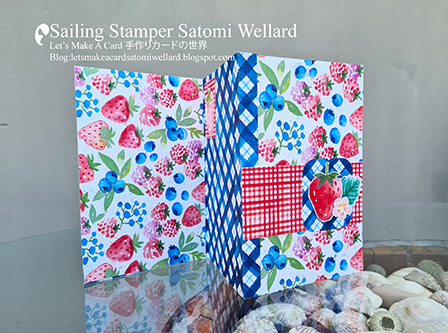 One sheet wonder mini album 動画12インチを無駄なく使い切りミニアルバム by Sailing Stamper Satomi Wellard