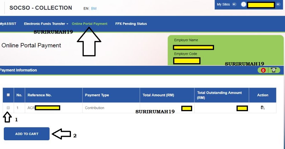 Hhttps //Assist.perkeso.gov.my/Employer/Login : How To Print Borang 8a