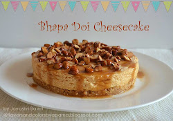 doi bhapa cheesecake guest recipes vegetarian easy flavors colors