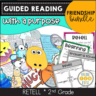 Guided Reading with a Purpose Friendship bundle Guided Reading with a Purpose Friendship