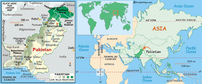 Pakistan Map Political Regional