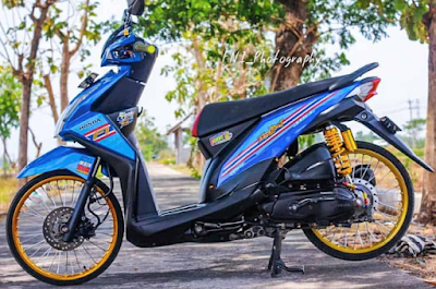 Modifikasi Motor Beat Fi Jari-Jari Velg