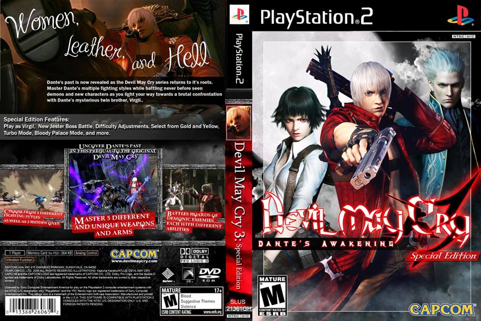 Revivendo a Nostalgia Do PS2: Devil May Cry 3 Special Edition Ps2