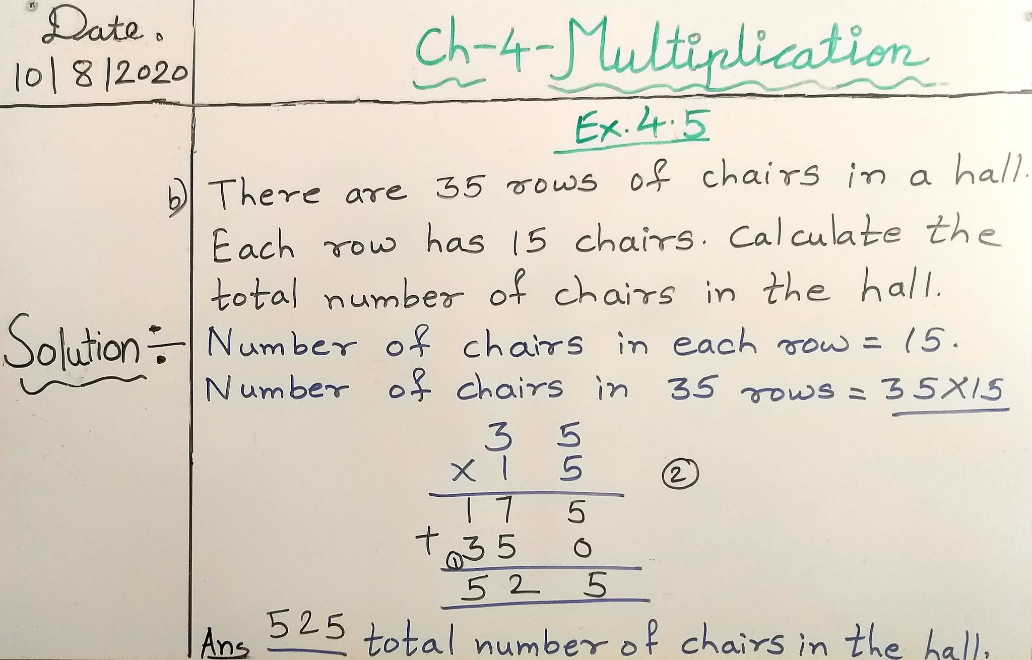 Learning multiplication facts with stories image