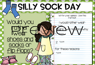 1st Grade Hip Hip Hooray!: Ss is for Silly Socks...ABC Countdown to Summer