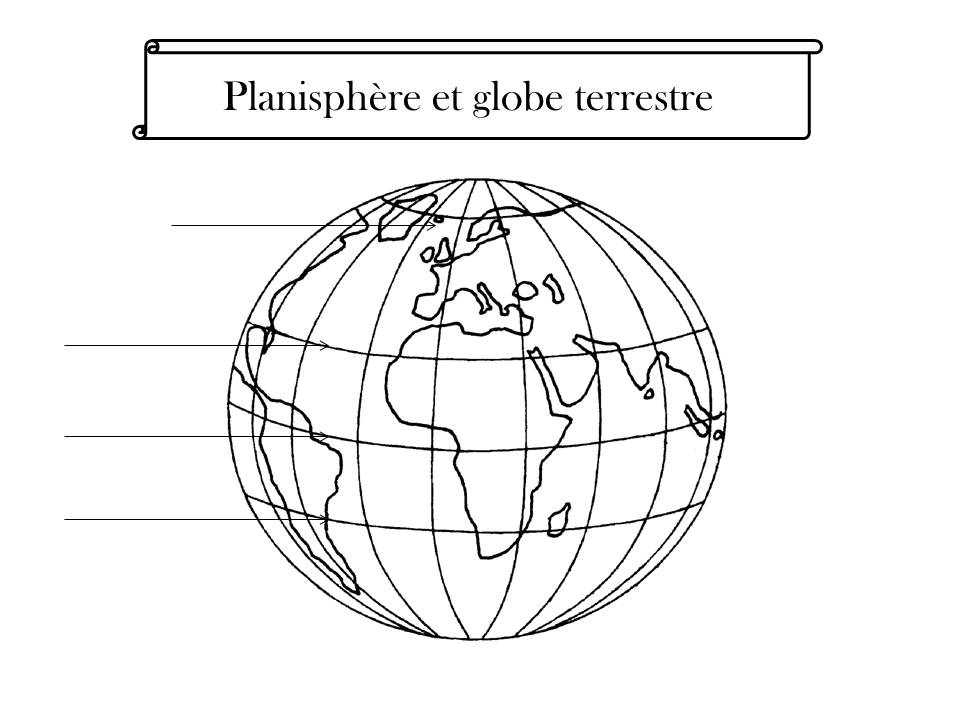 les lignes imaginaires de la terre