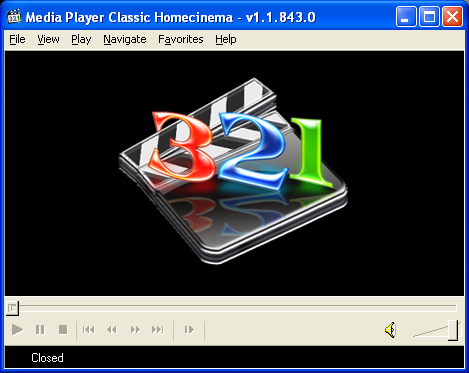 Media Player Classic HomeCinema main