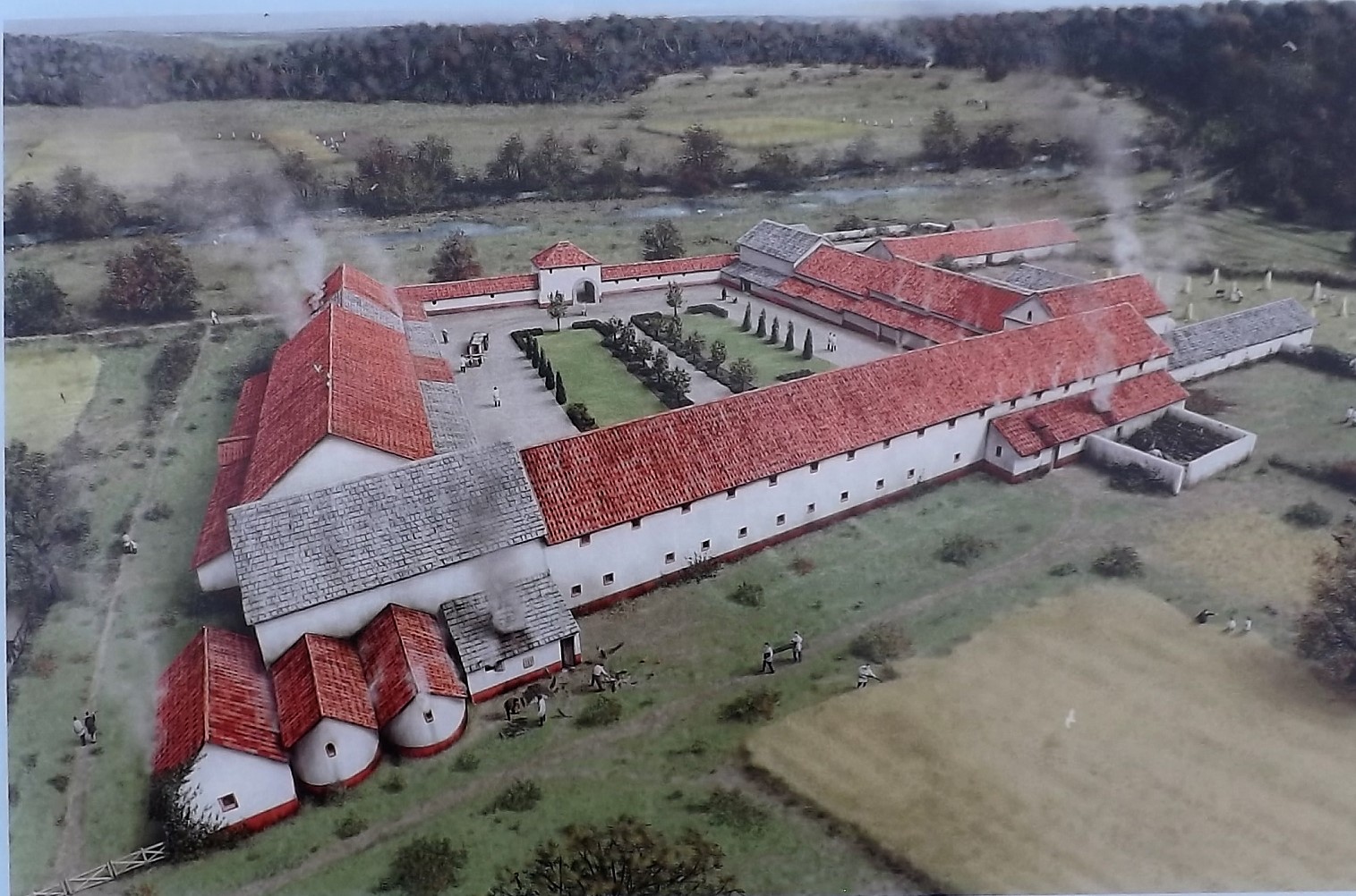 » Topic Roman Villas at Chedworth and North Leigh