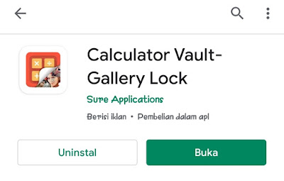 Aplikasi Calculator Vault-Gallery Lock