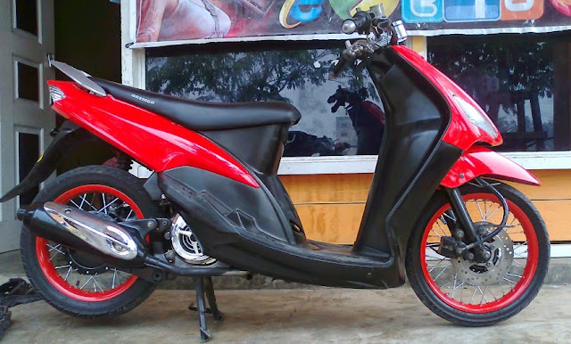 Modifikasi Motor Mio Soul
