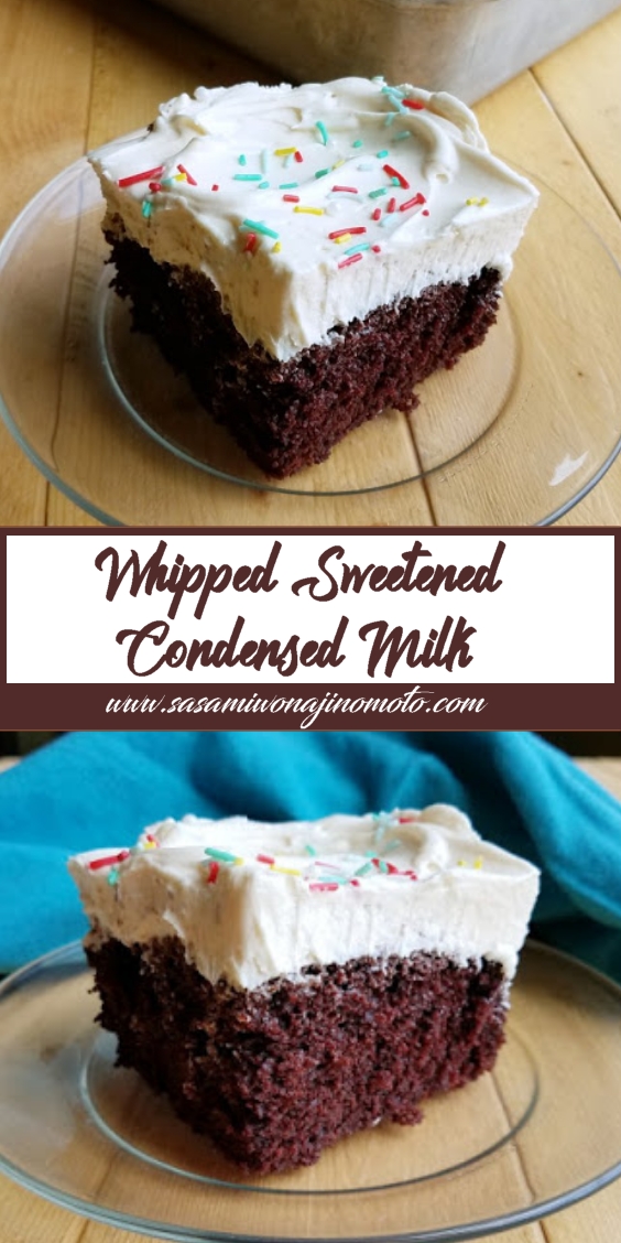 Whipped Sweetened Condensed Milk Onionringandthings