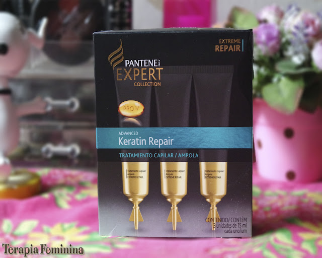 Ampolas Extreme Repair - Pantene Expert Collection. 