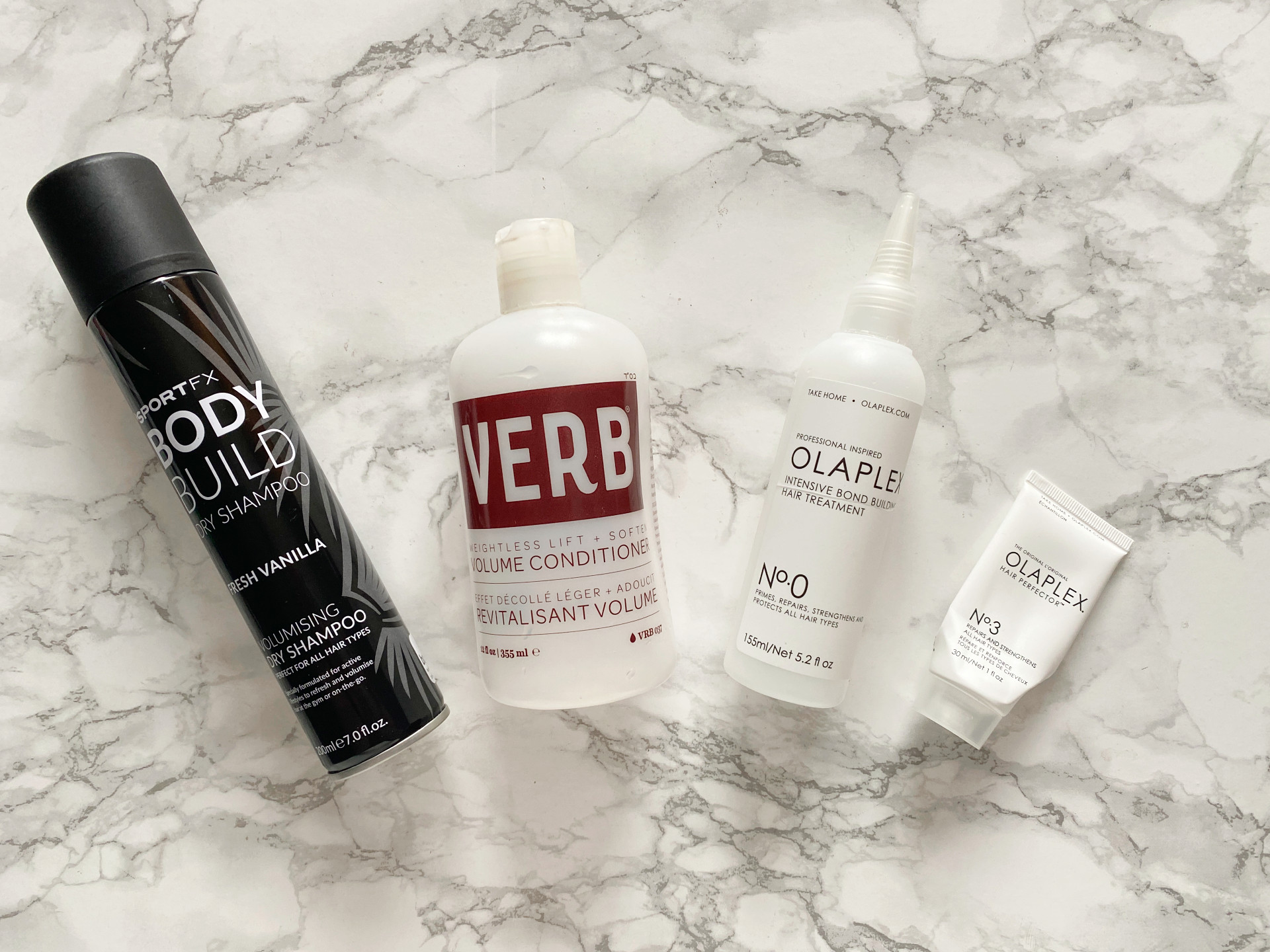 haircare empties verb olaplex