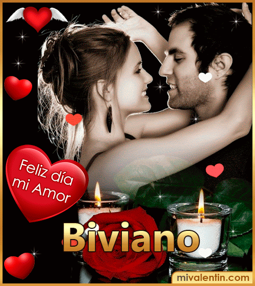 Feliz día San Valentín Biviano