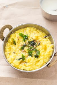 Khara Pongal Ven Ghee Khichdi moong dal rice