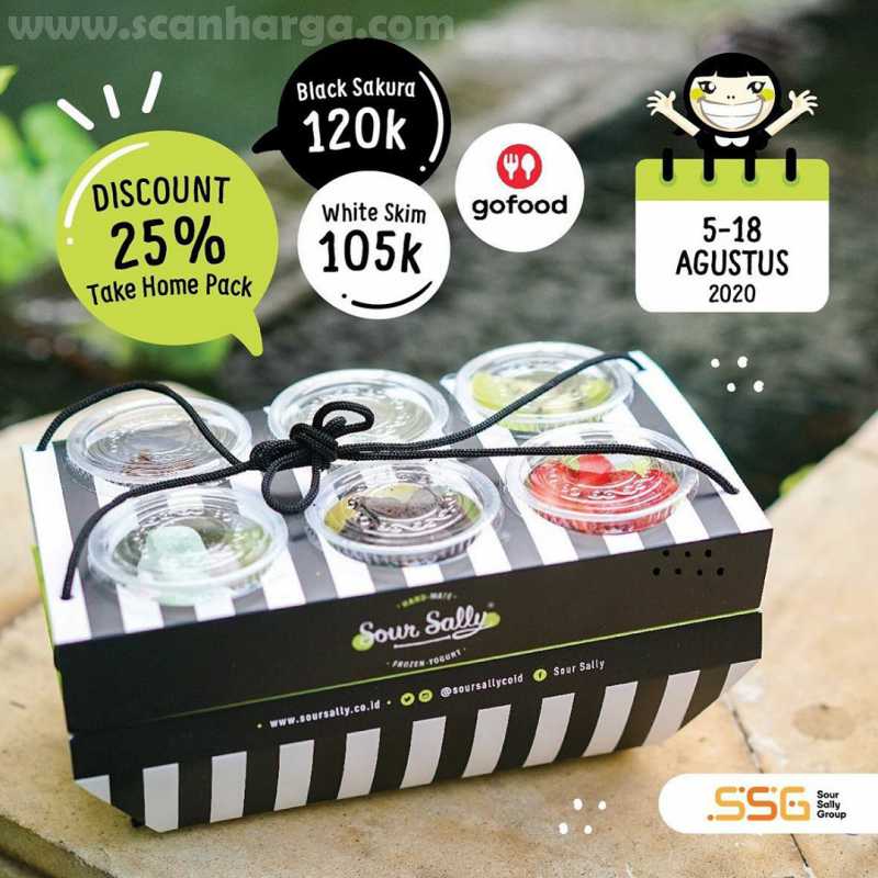 Promo Sour Sally Foodiskon 25 Take Home Page Pesan Via Gofood scanharga