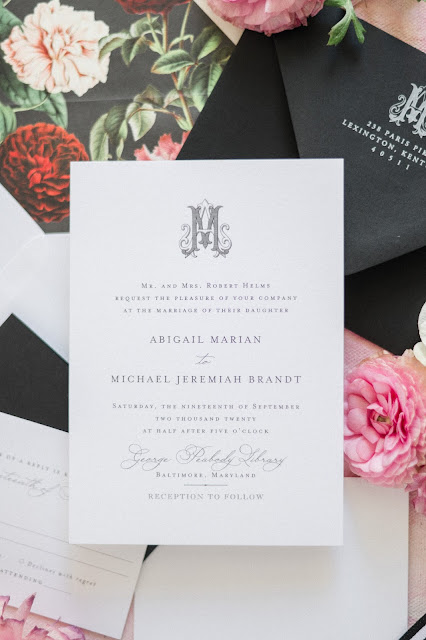 St. Charles Florist, Fine Art Wedding Photographer, St. Charles Wedding Photographer, Kate Spade Wedding Invitations