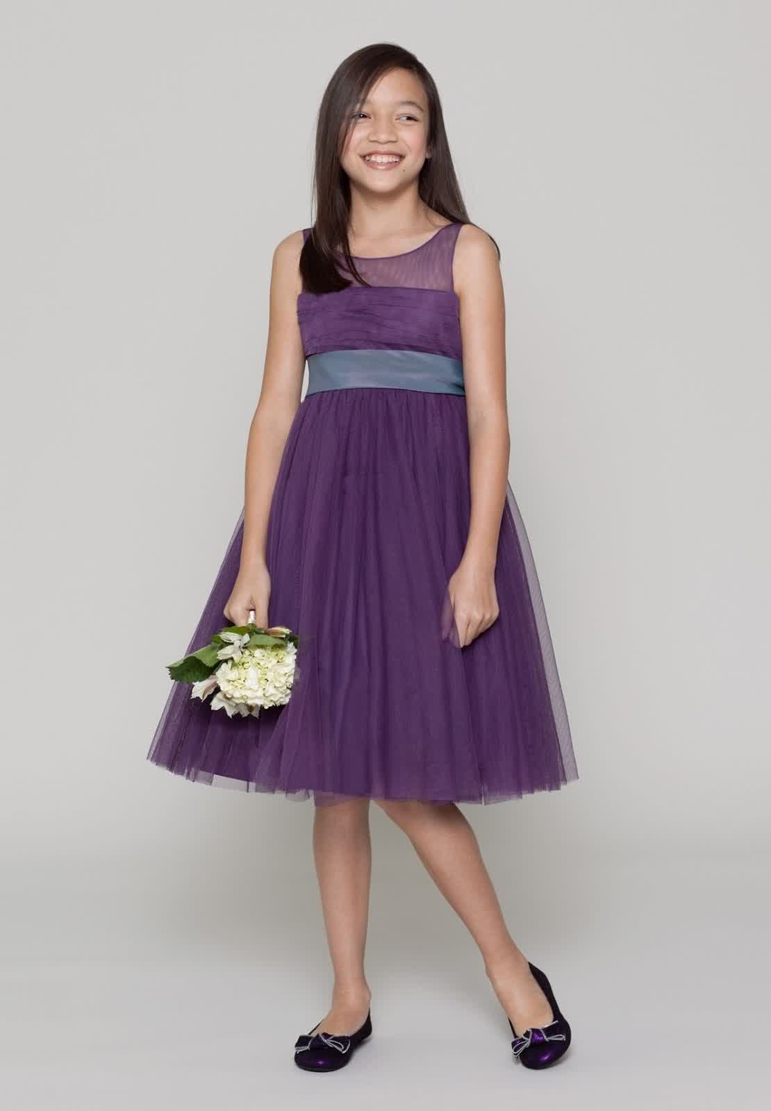 Wisteria Latest Junior Bridesmaid Dresses bridal wedding trend