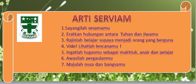 SERVIAM: LOGO DAN MARS SERVIAM