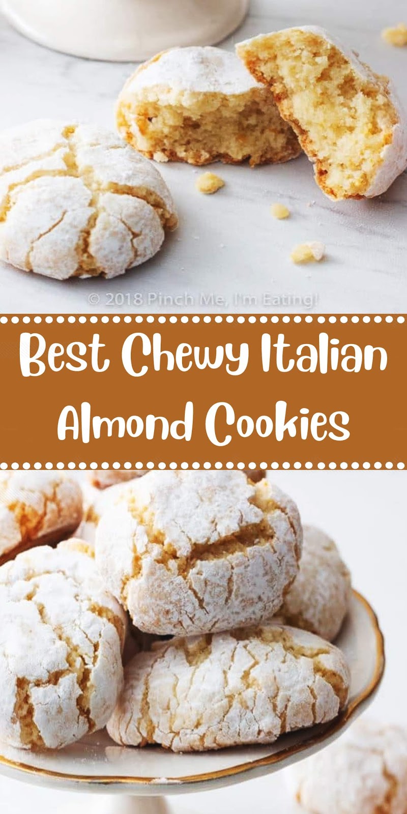 Best Chewy Italian Almond Cookies - Recipe Kuenak