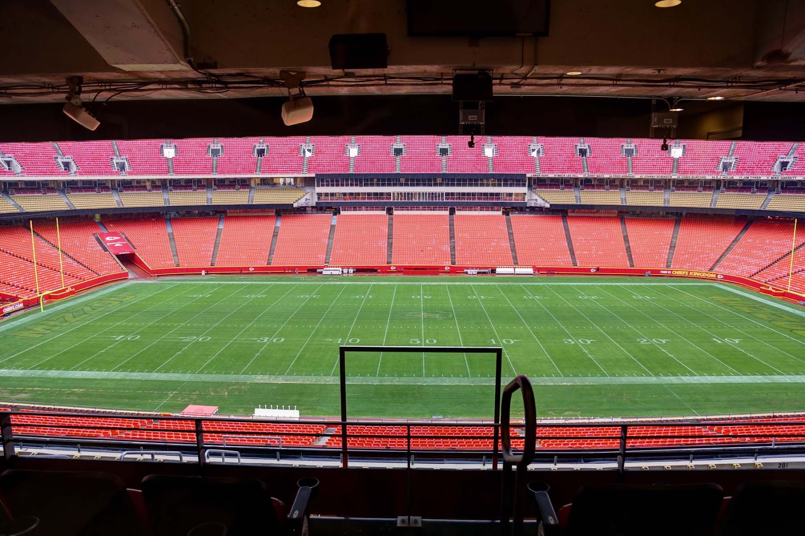 John and Sigrid's Adventures Kansas City Chiefs Arrowhead Stadium Tour 11/17/2015