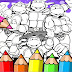 Ninja Turtle Coloring Book
