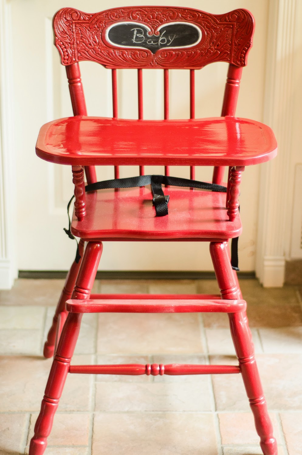 The Adventures of Mrs. Mayfield Refinishing a Vintage High Chair