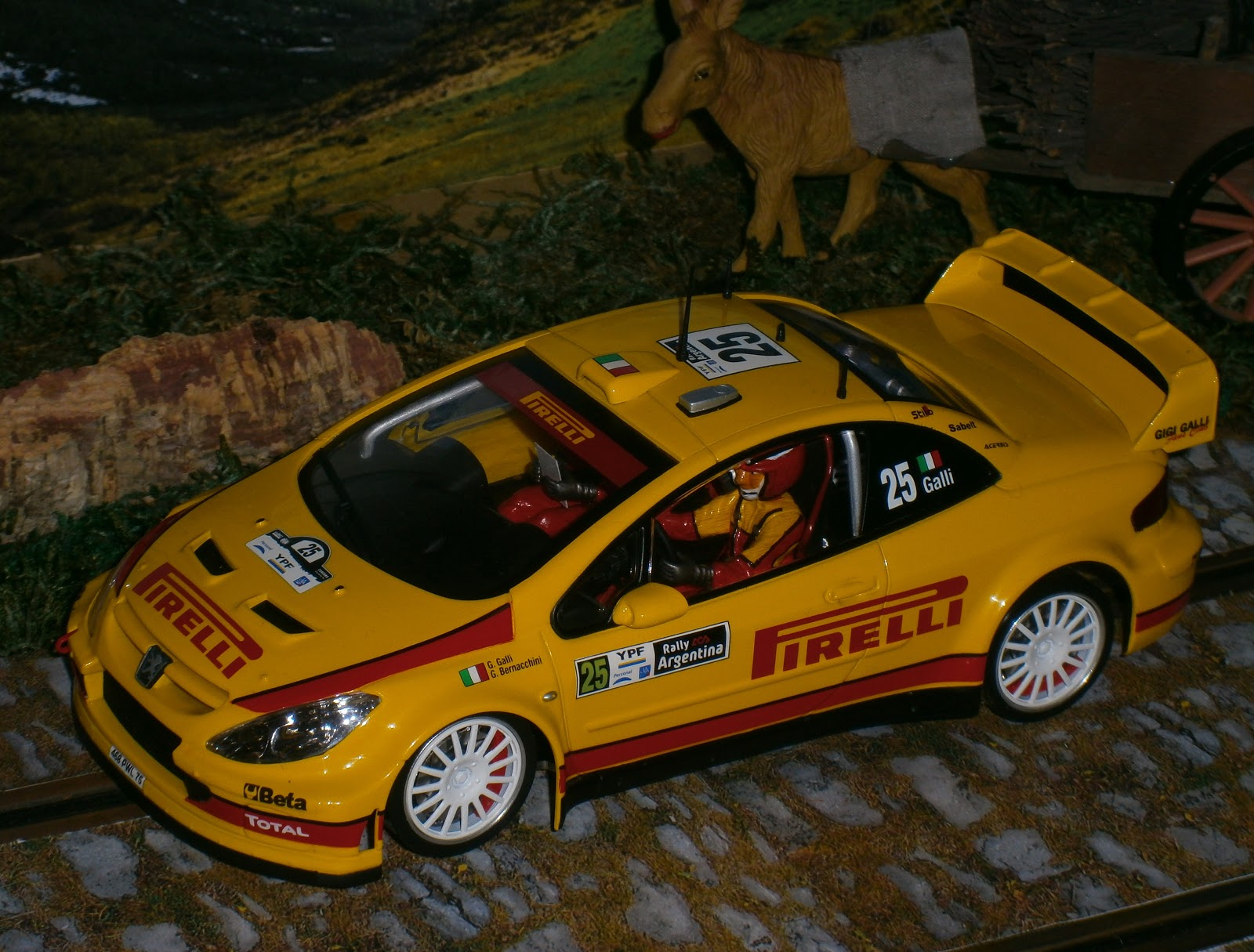 SLOT CAR AVANT slot Carrosserie 1/24 Peugeot 307 WRC #7 Grönholm Complété EUR 34,35 - FR