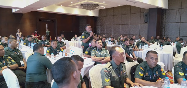 Pendidikan dan pelatihan pembinaan Idiologi Pancasila Bagi Bintara Pembina Desa (Babinsa)