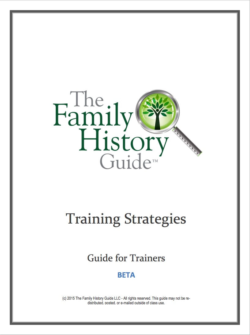 Genealogy's Star The Family History Guide updates Classes and Training