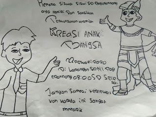 Buatlah Surat Undangan Setengah Resmi Dengan Dihiasi