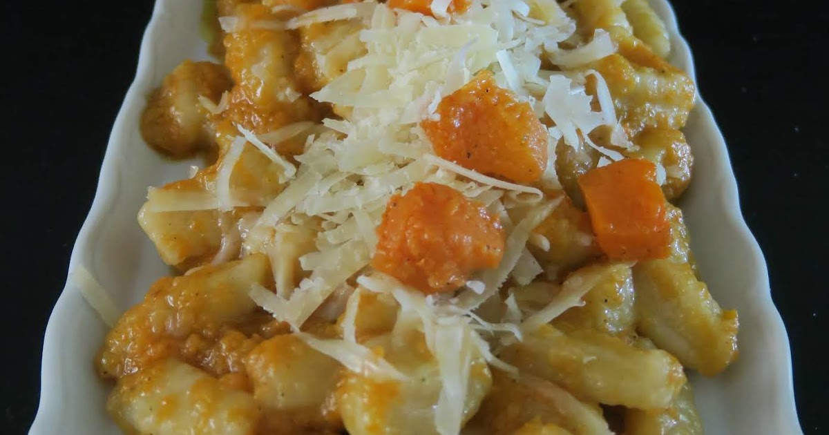 cuocicucidici GNOCCHI CON ZUCCA E PARMIGIANO REGGIANO