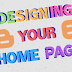 How to Design Your Home Page