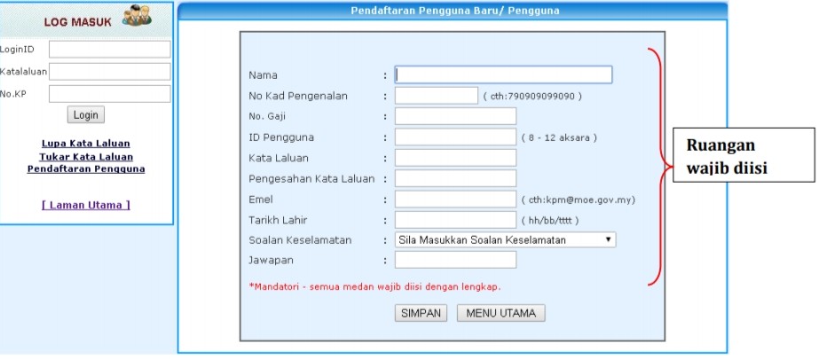 E-operasi.moe.gov.my login