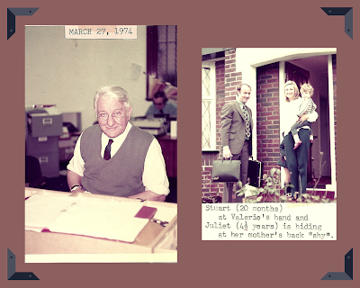 Reg Lloyd (left)  | Mum, Dad, Juliet & Stuart (right) Photos taken by Beck Onishi