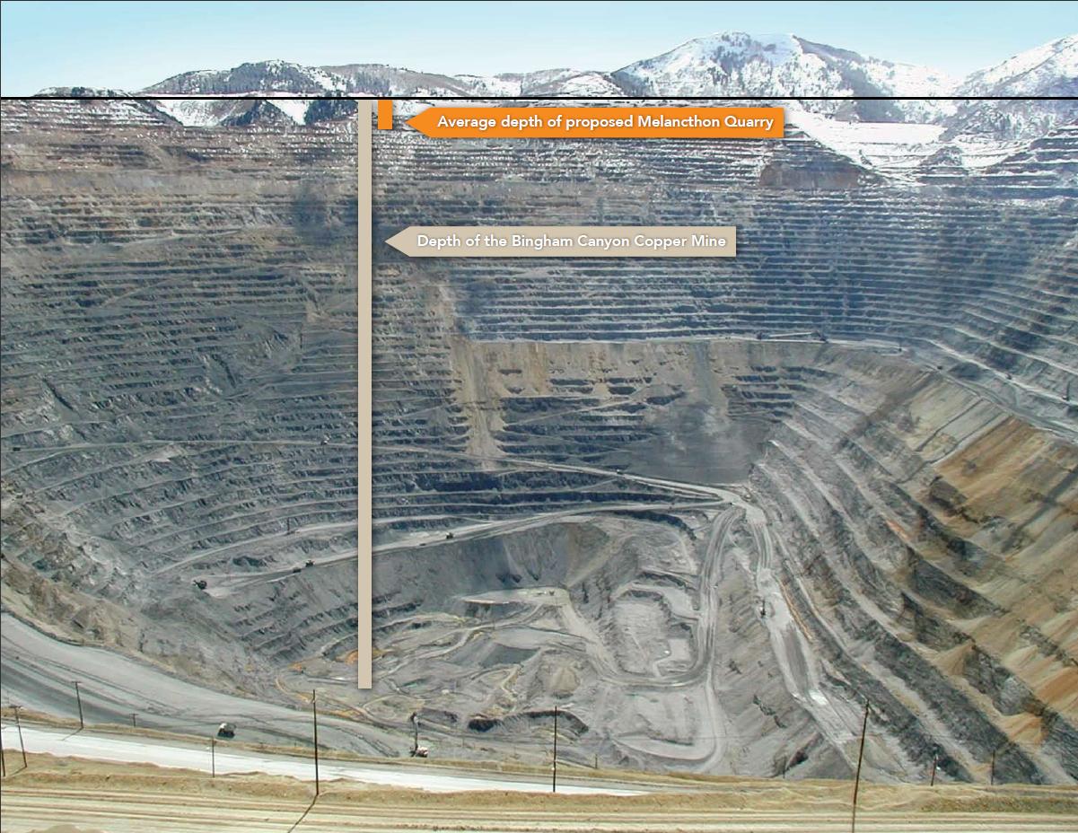 Mining for the Truth in Melancthon HIGHLANDS EXPLANATION ABOUT THEIR HOLE