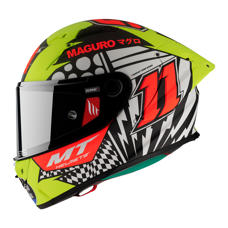Racing Helmets Garage MT Helmets KRE+ S.Garcia 2021 by Javi Castro