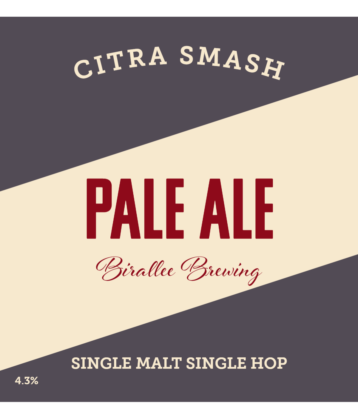 Birallee Beer & Brewing Citra SMaSH Recipe (AllGrain)