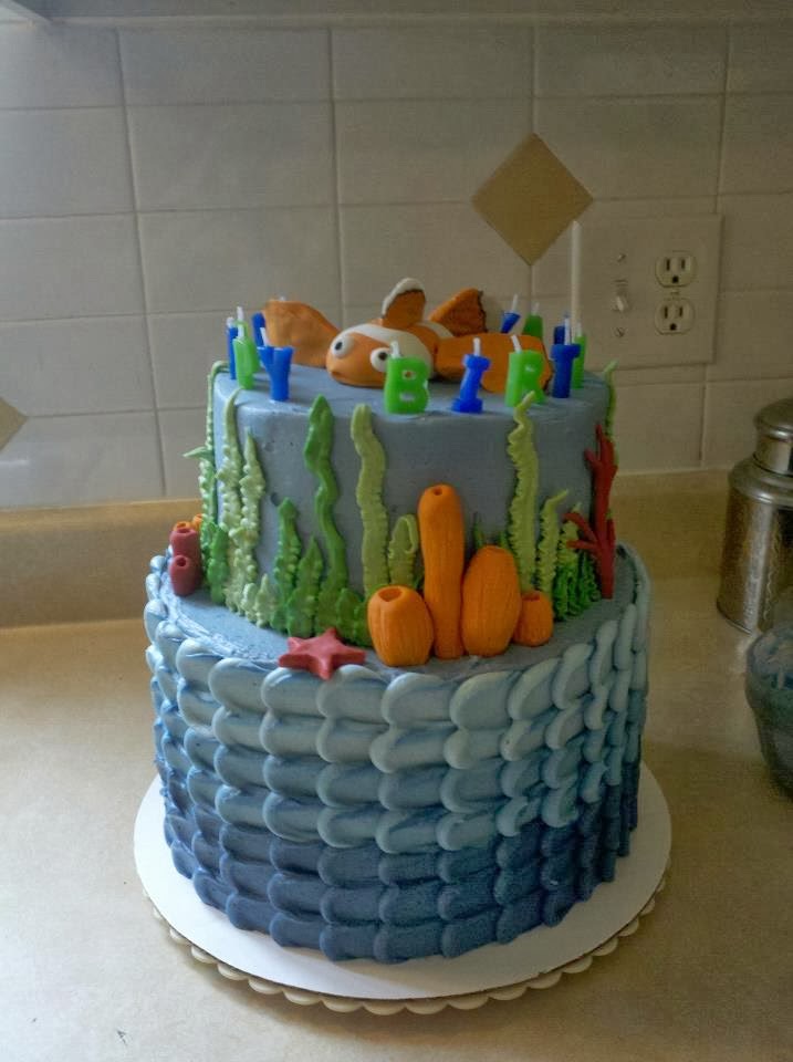 Ocean Birthday Cake