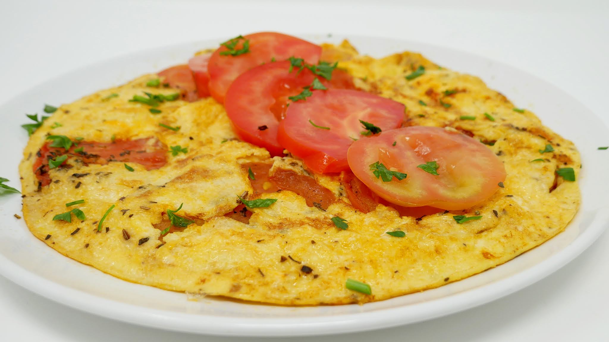 Recetas y calorias: huevos y tomate