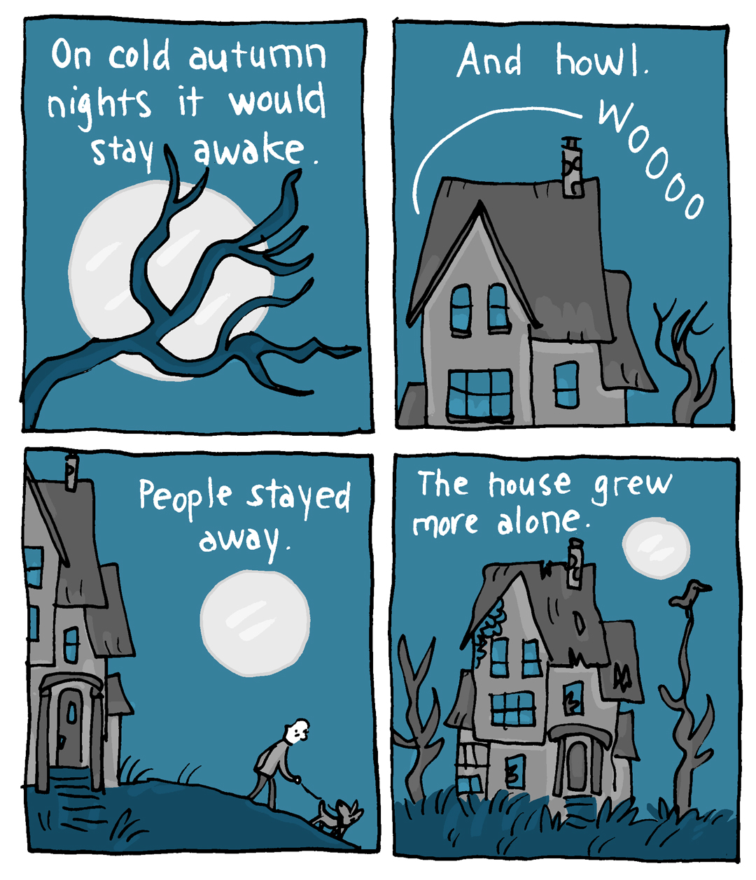 INCIDENTAL COMICS: The Haunted House