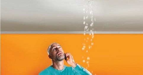 Water Leaking From Ceiling Under Bathroom