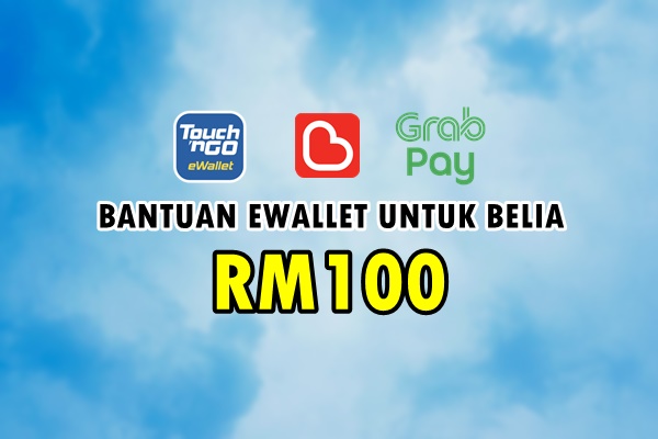 Bantuan Untuk Belia bernilai RM100 Di Aplikasi Touch n' Go eWallet