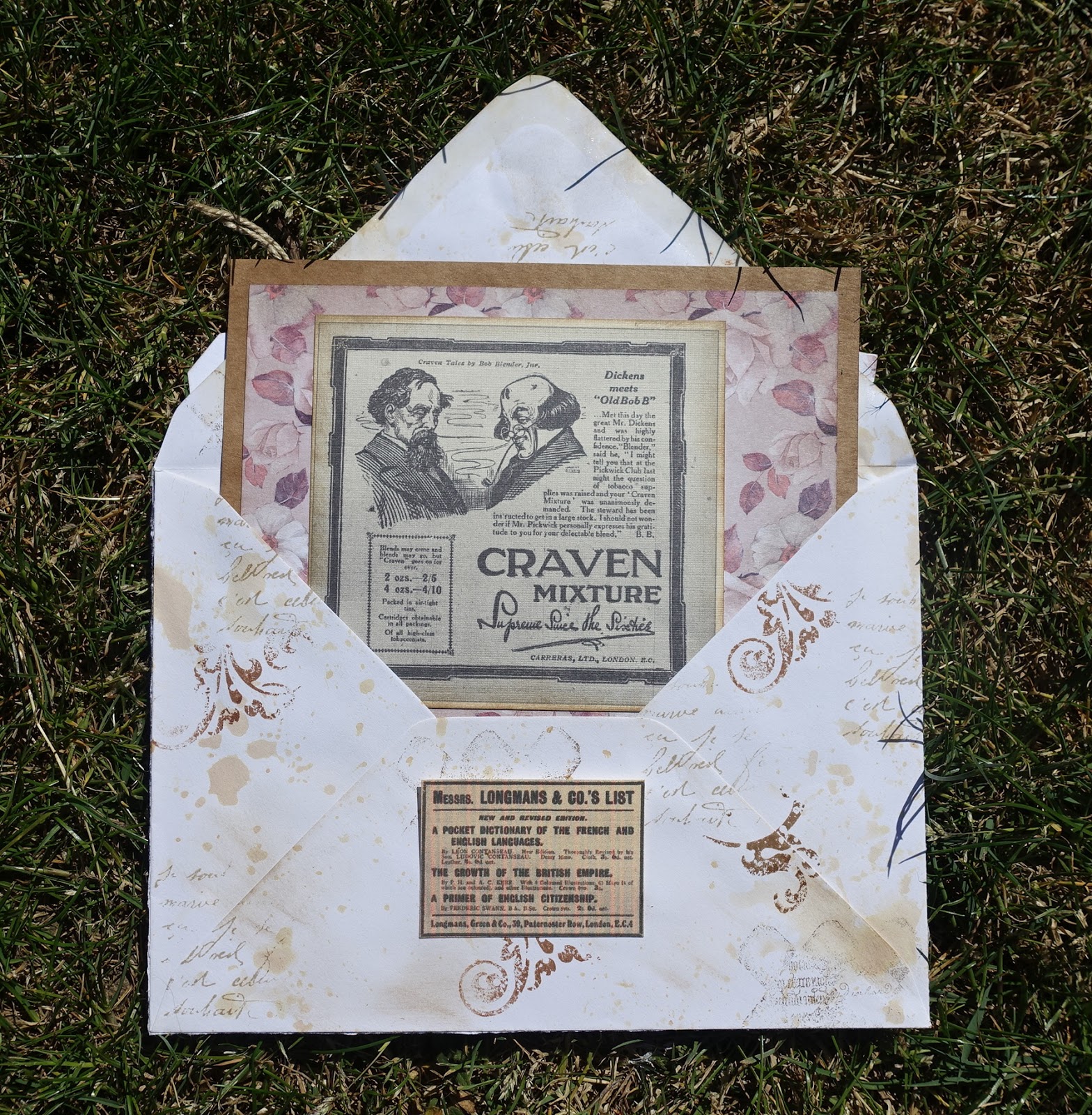 Sam's blog Vintage Stuffed Envelopes