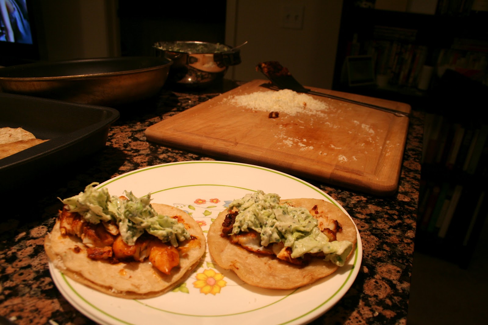 Galli's Kitchen Adobo Fish Tacos