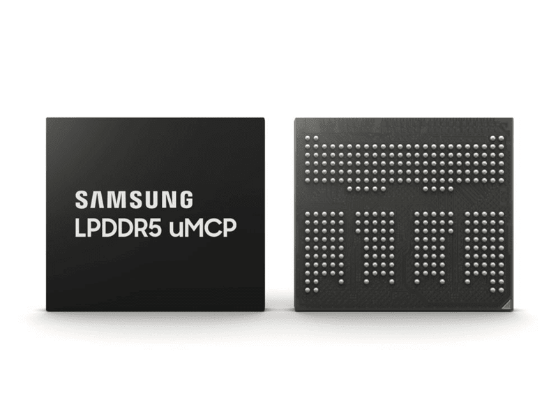 Samsung uMCP combines LPDDR5 memory and UFS 3.1 NAND storage in one package!